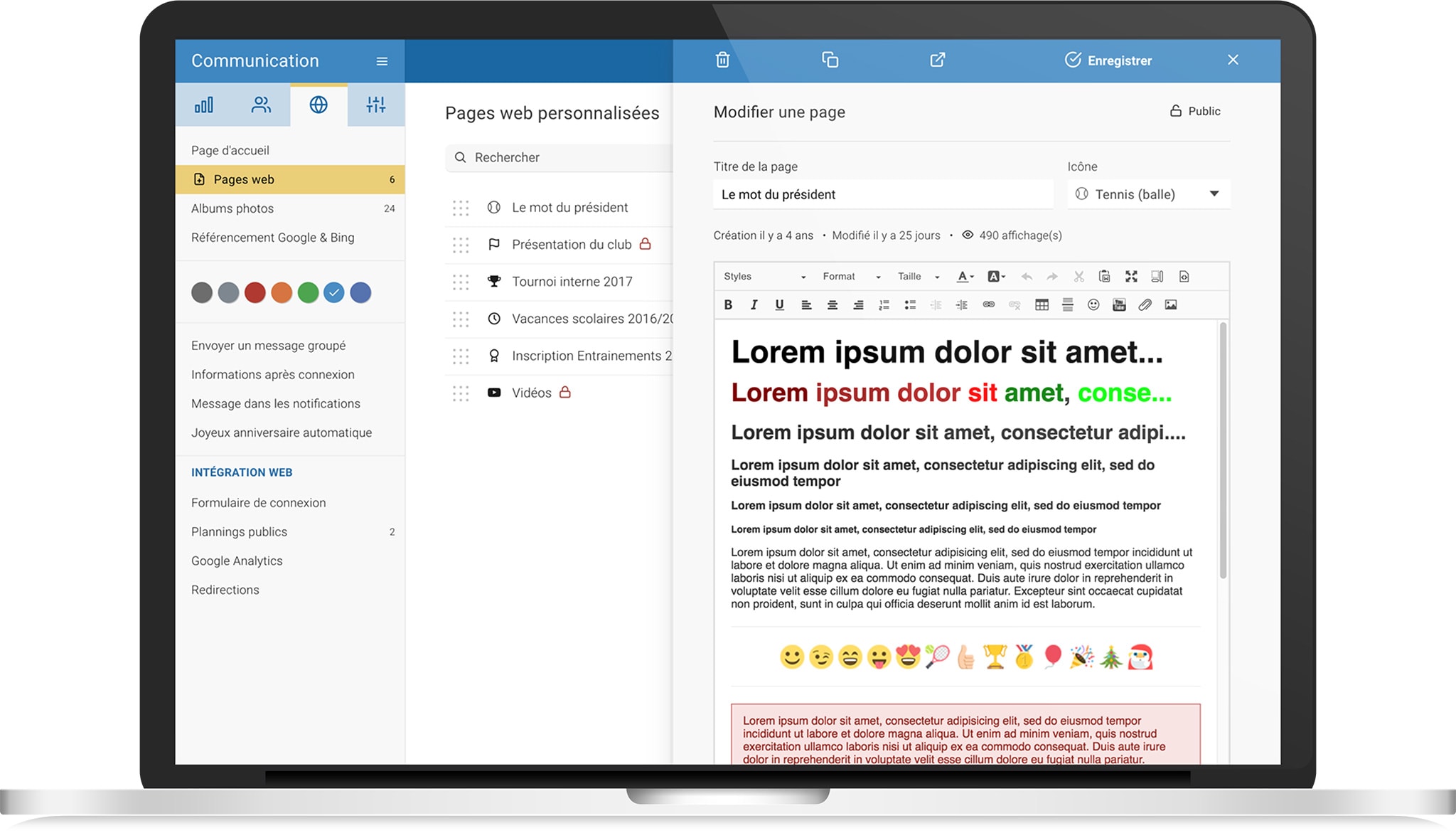 OpenResa Club Management Online Booking And Access Control